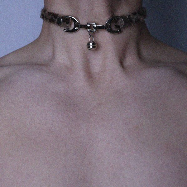 Leopard Bell Y2K Choker
