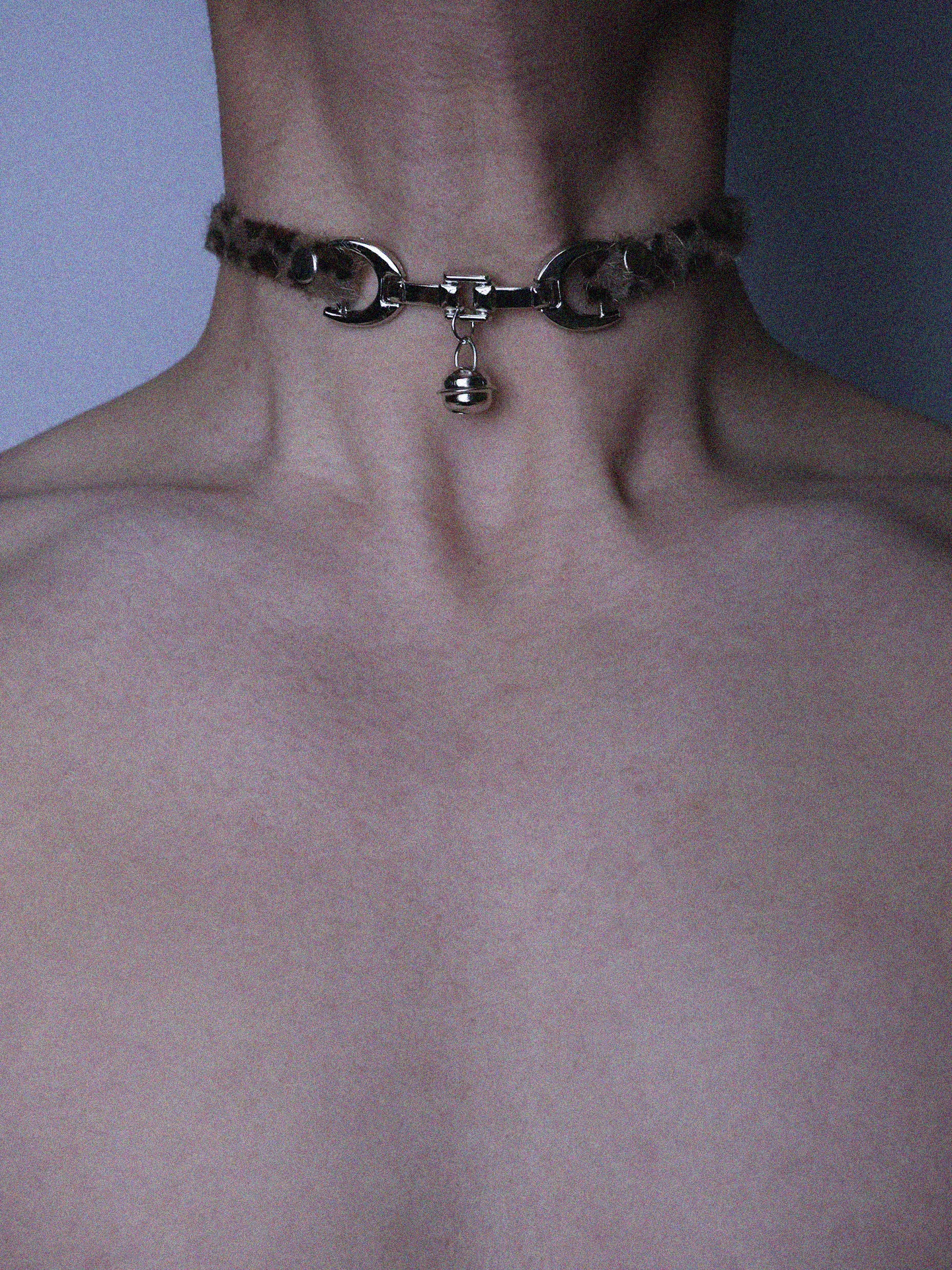 Leopard Bell Y2K Choker