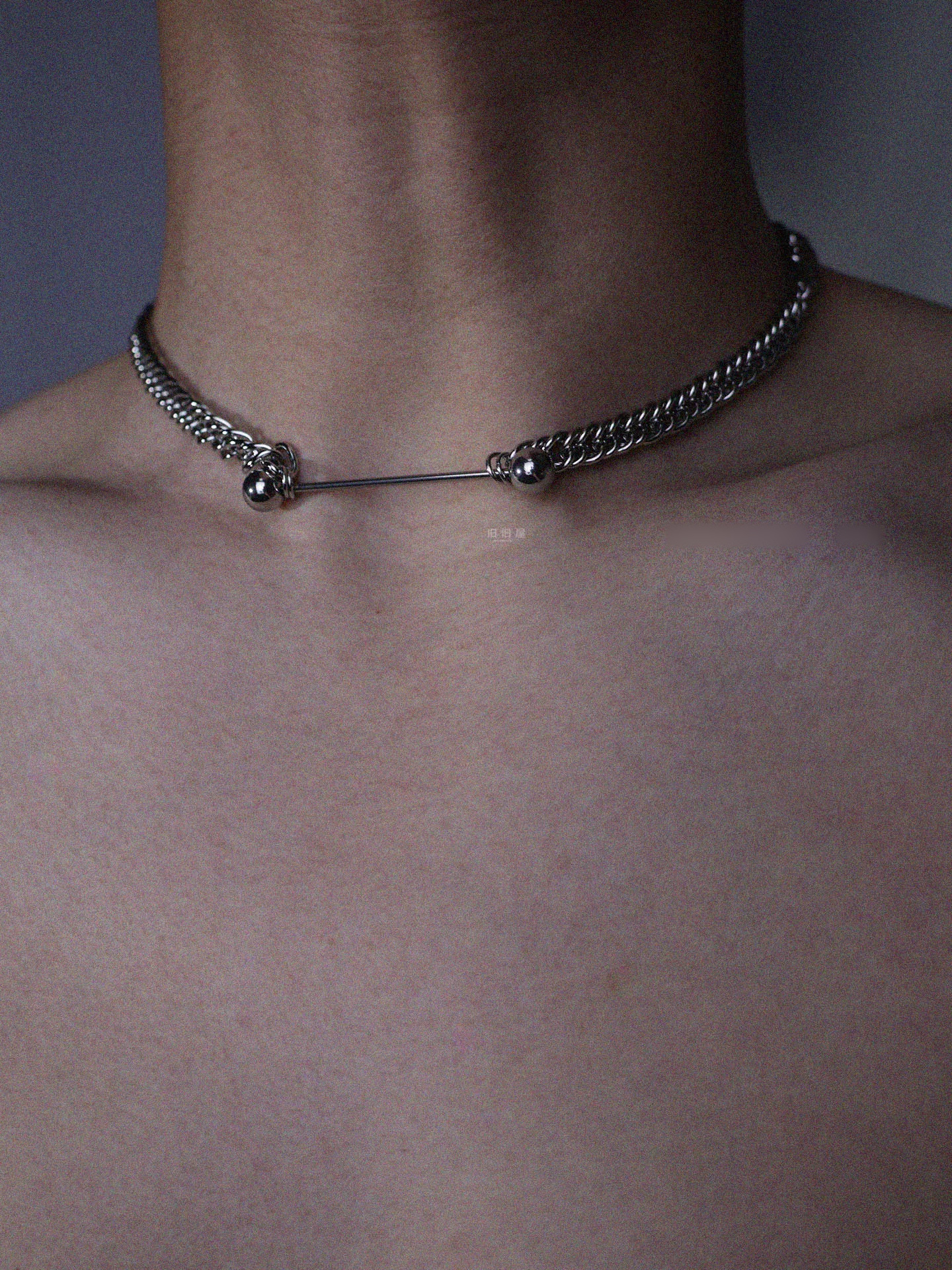Stainless Chain Choker Necklace