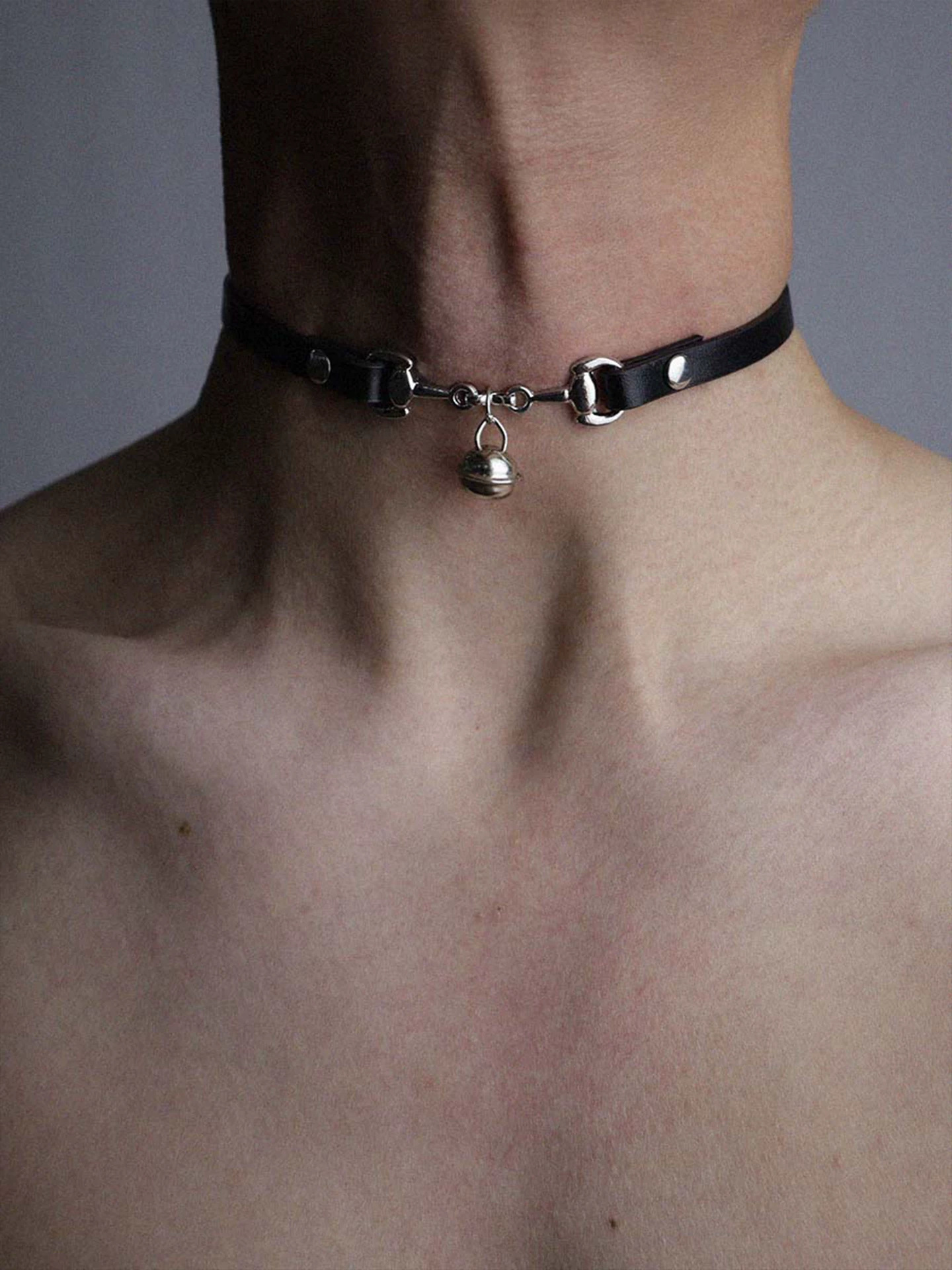 Dark Bell Gothic Choker
