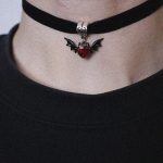 Little Devil Heart Gothic Choker