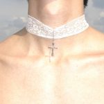 Mercy Prayer Lace Cross Necklace